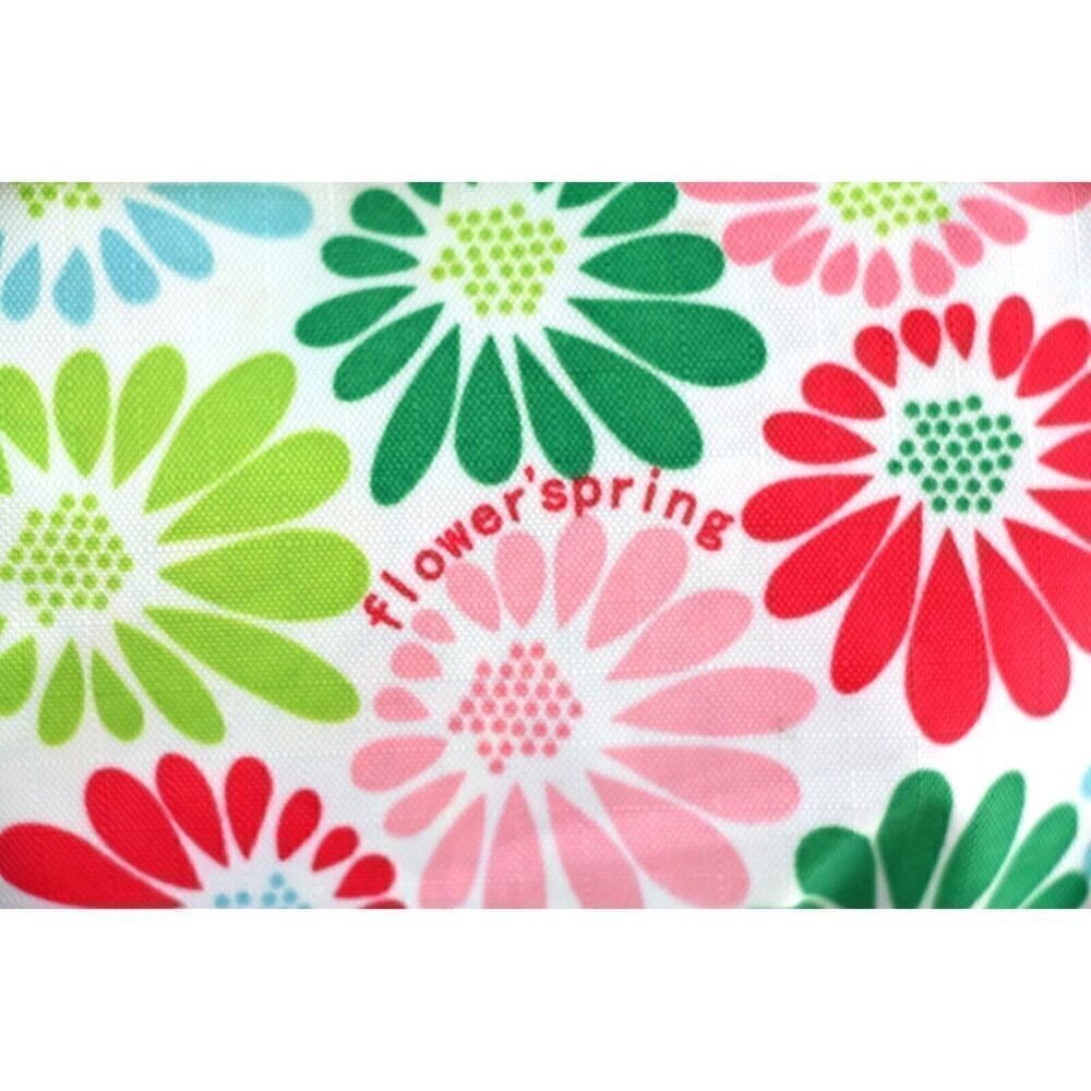 Le SportSac MULTICOLOR NYLON CANVAS FLOWER PRINT SHOULDER BAG HANDBAG HOBO PURSE - Picture 6 of 16